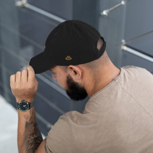 Color Shield - Distressed Dad Hat - Image 8