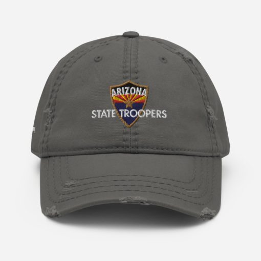 Color Shield - Distressed Dad Hat - Image 4