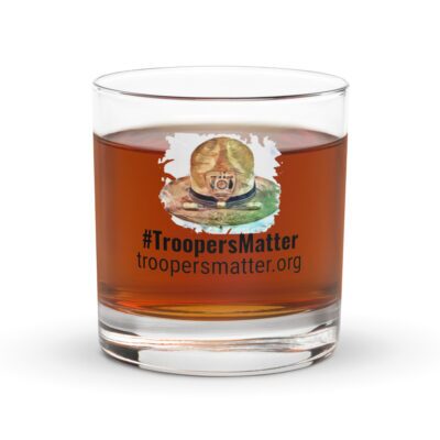#troopersmatter - Rocks glass