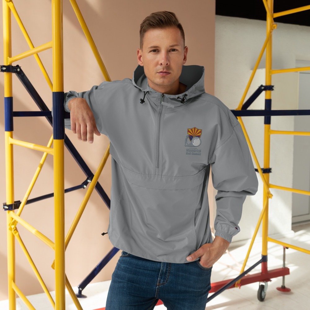Golf Classic - Embroidered Champion Packable Jacket - Image 8