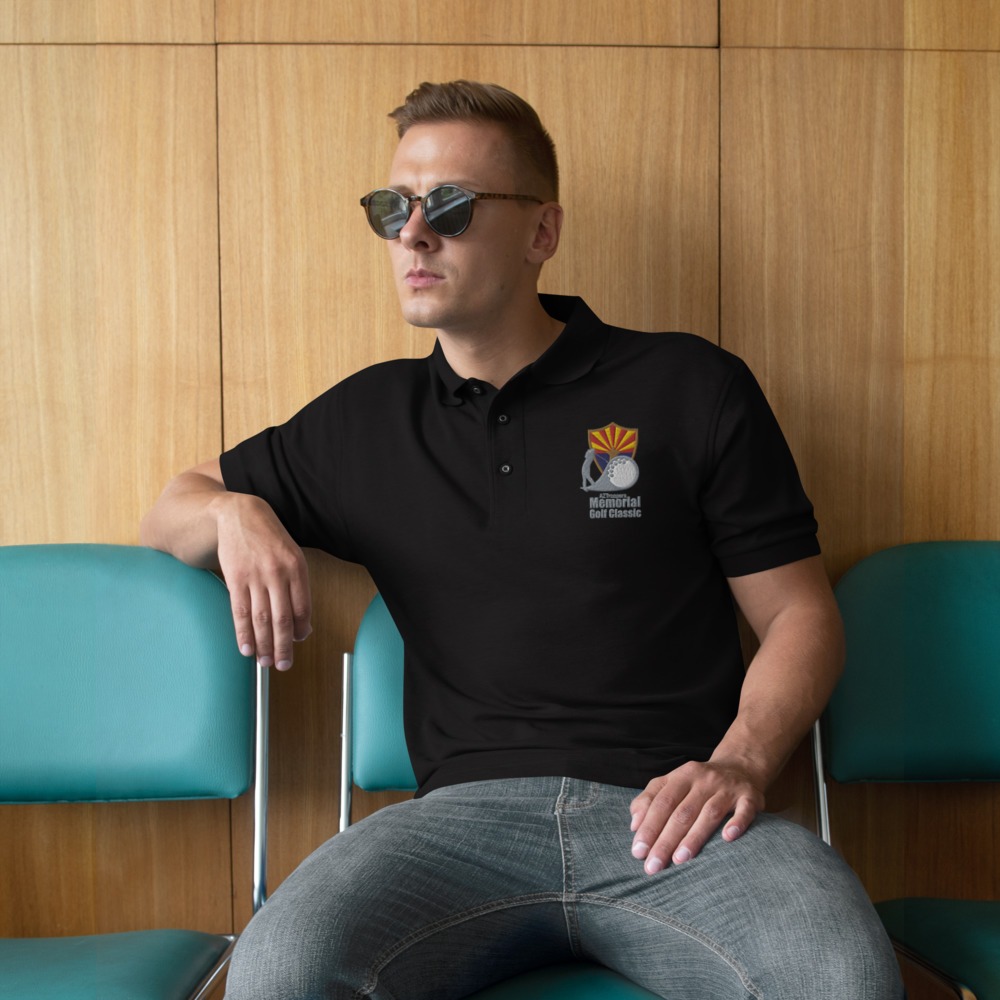 Men's Premium Polo - Golf CLassic - Image 4