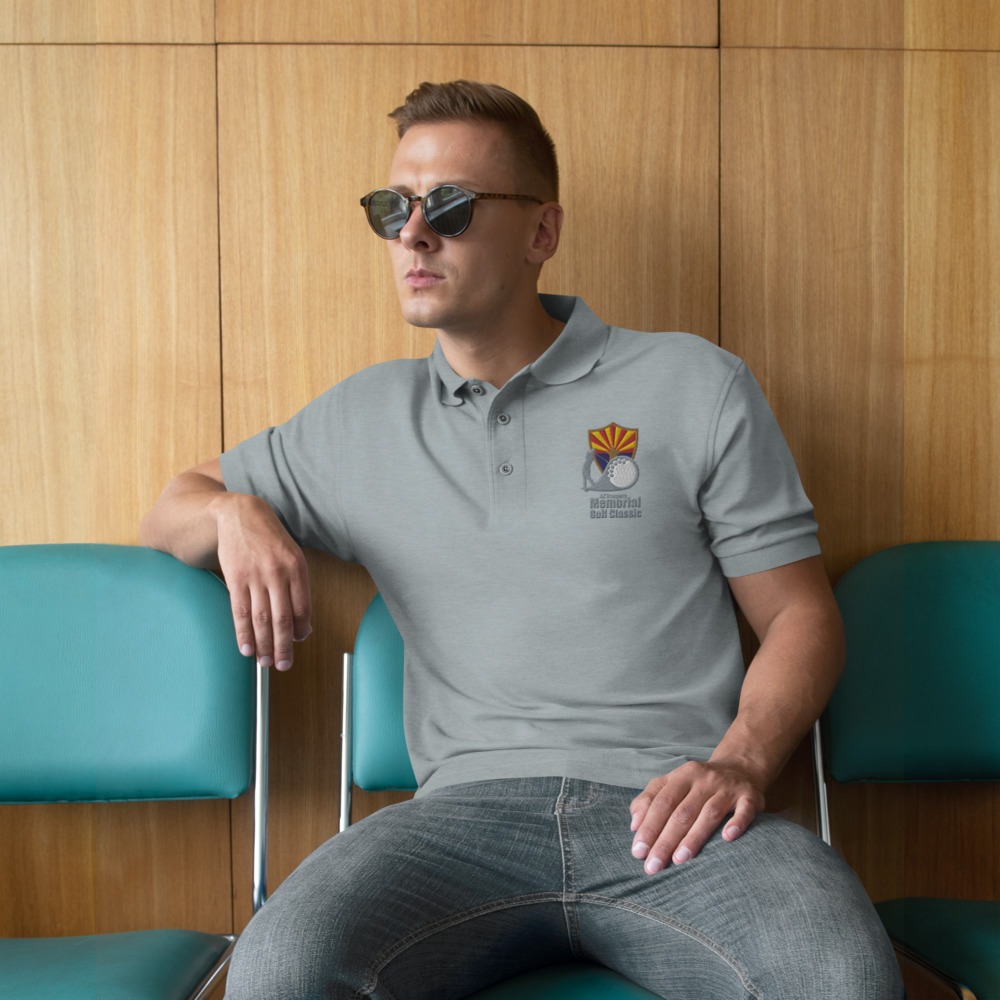 Men's Premium Polo - Golf CLassic - Image 5
