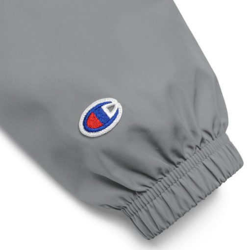 Color Shield - Embroidered Champion Packable Jacket - Image 5