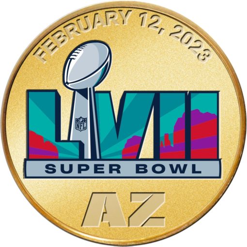 Super Bowl LVII Challenge Coin