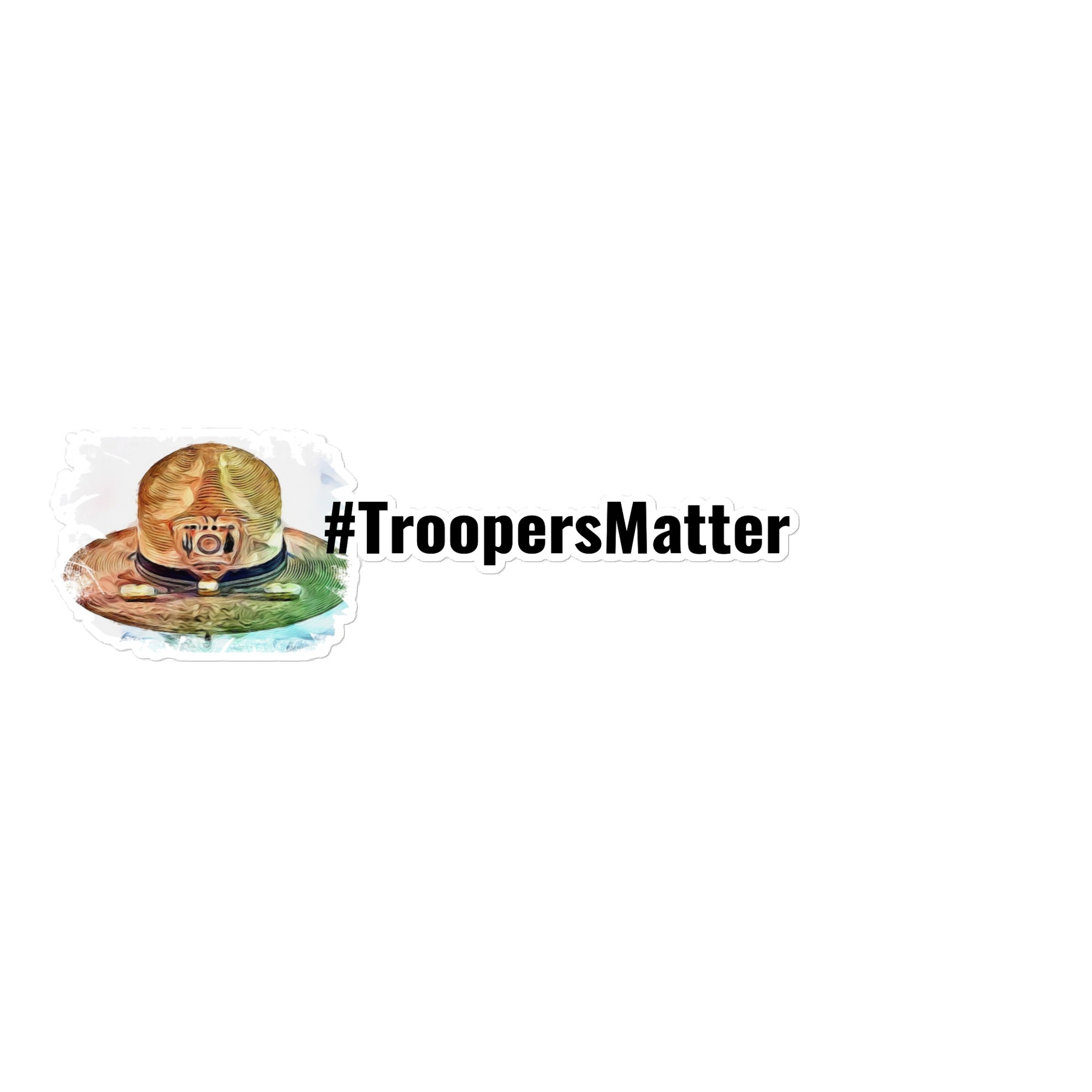 #troopersmatter - Bubble-free stickers - Image 4