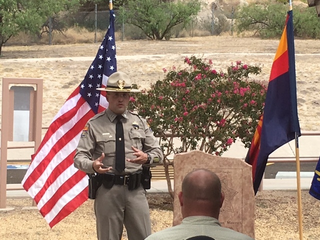 Officer Noah Merrill Memorial Marker