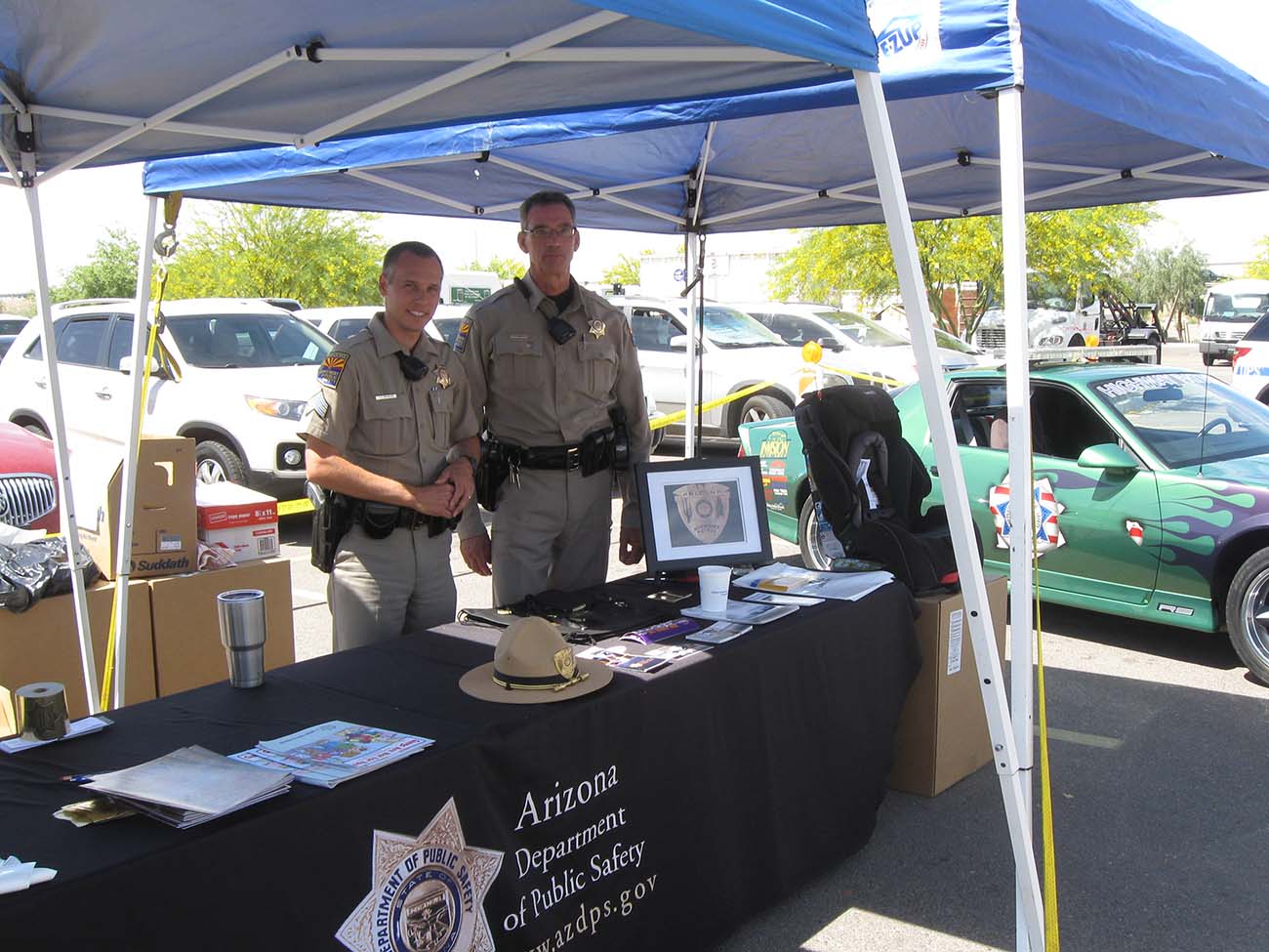 Troopers at Casa Grande Public Safety Day
