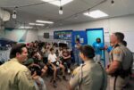 Yesterday, District 8 Troopers from squad one talked to kids at a local Boys and Girls Club about what to expect from having the job of a State Trooper. They asked lot's of good questions and we had great discussions.